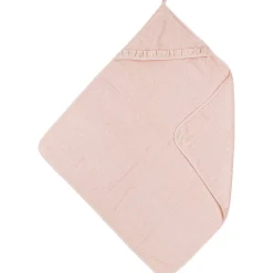 Meyco badcape ruffle roze