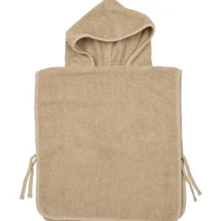 Meyco badponcho badstof bruin