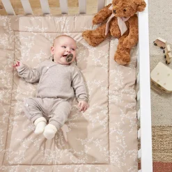 Meyco boxkleed branches Sandbrown