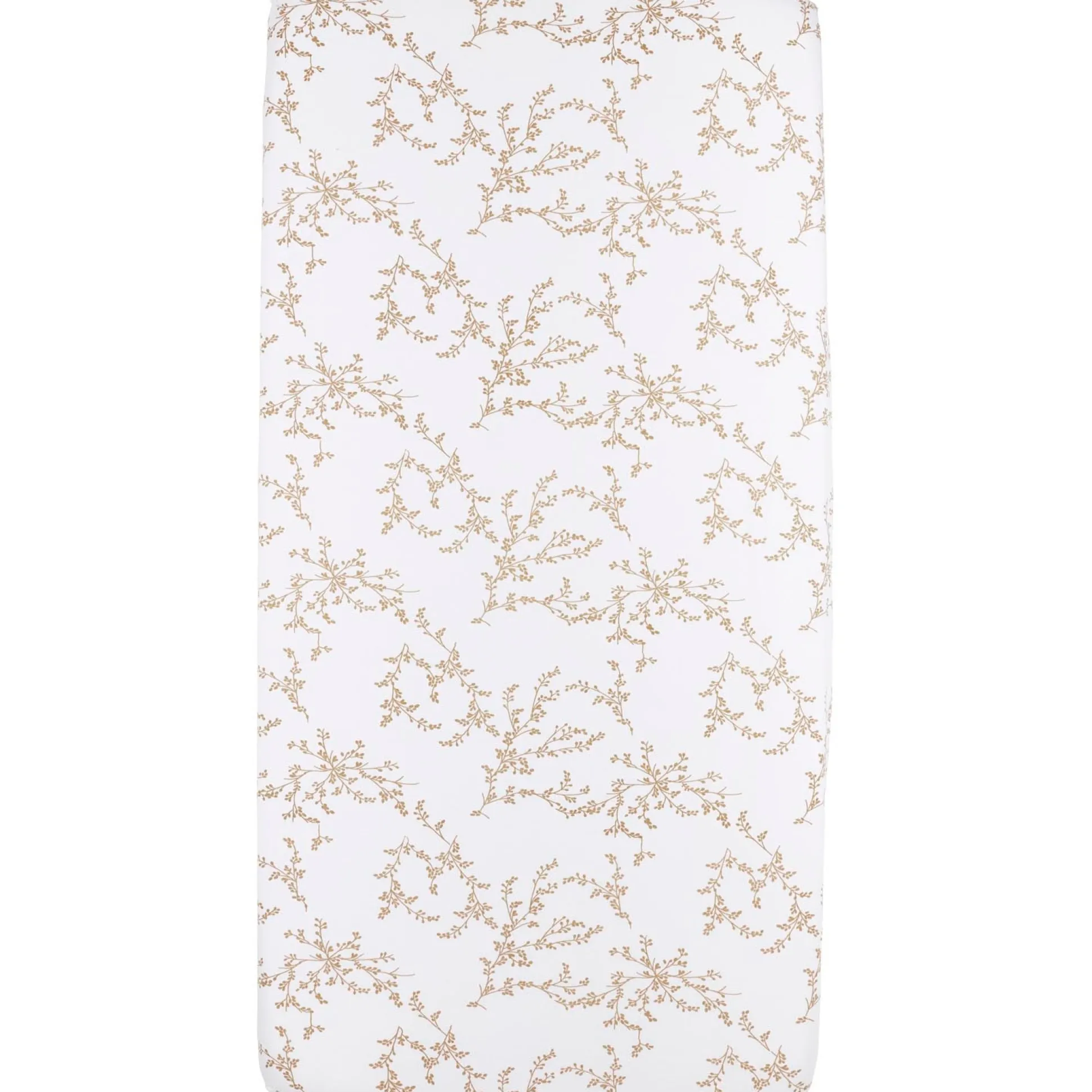 Meyco hoeslaken Branches co-sleeper beige