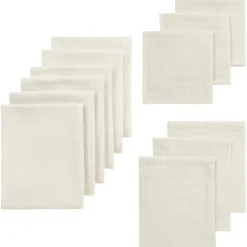 Meyco hydrofiele doeken startersset 12 stuks wit