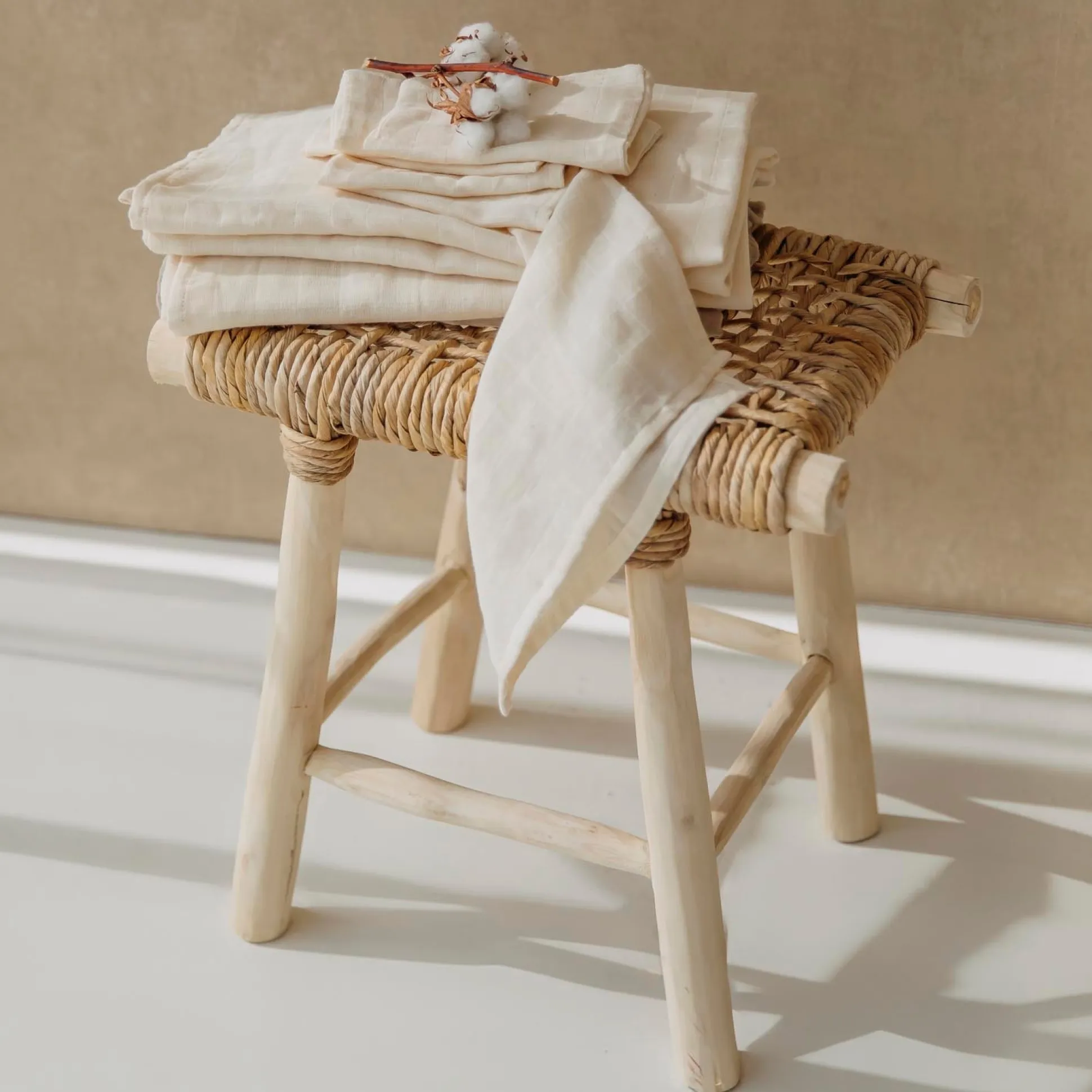 Meyco hydrofiele doeken startersset 12 stuks wit