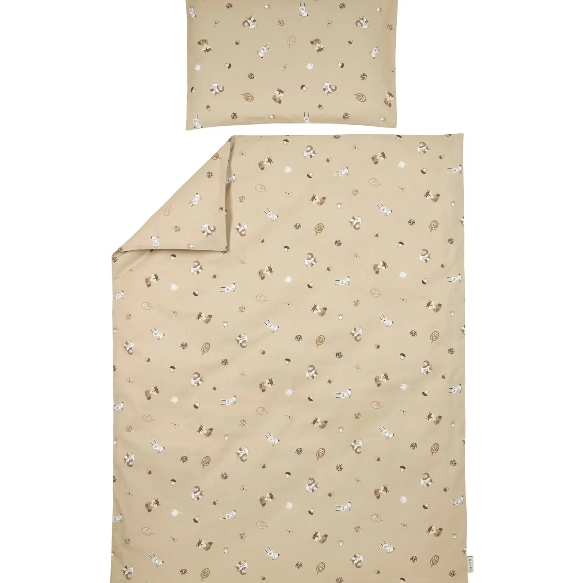 Meyco junior dekbed overtrek beige