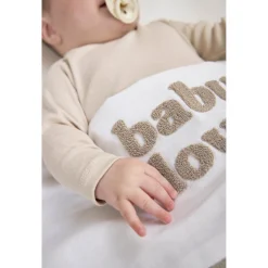 Meyco ledikant laken baby love wit