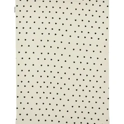 Meyco ledikantdeken sweet heart wit