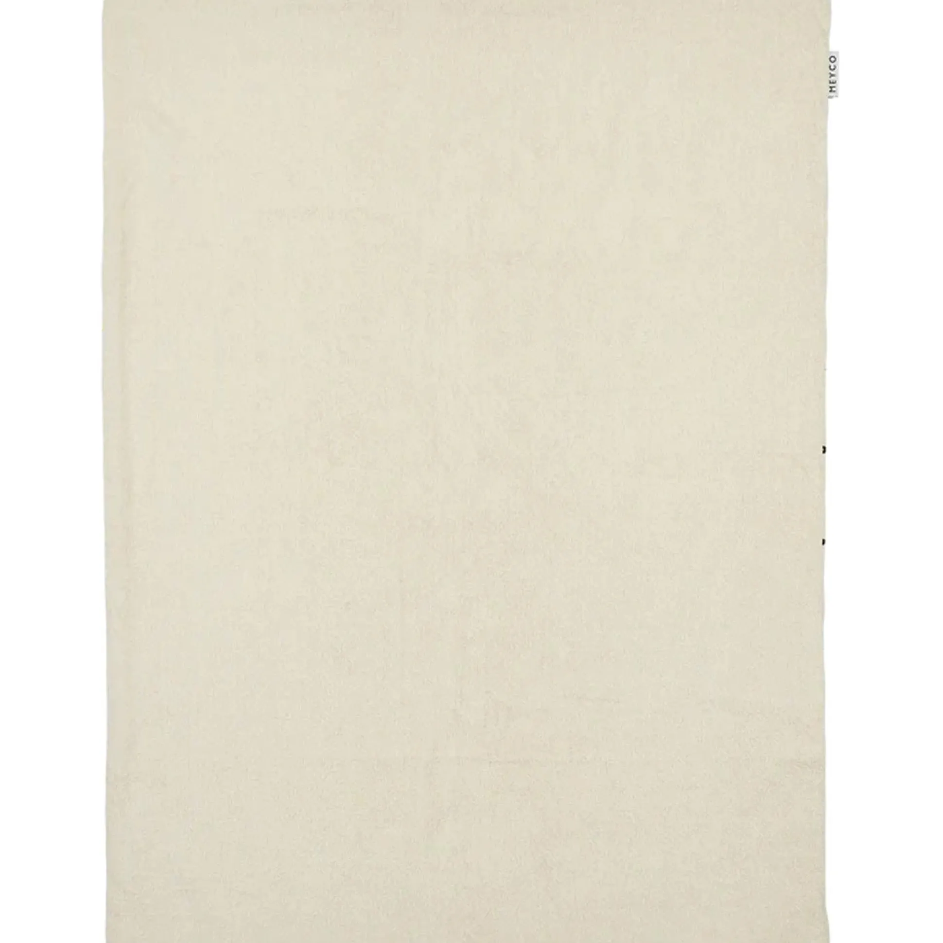 Meyco ledikantdeken sweet heart wit