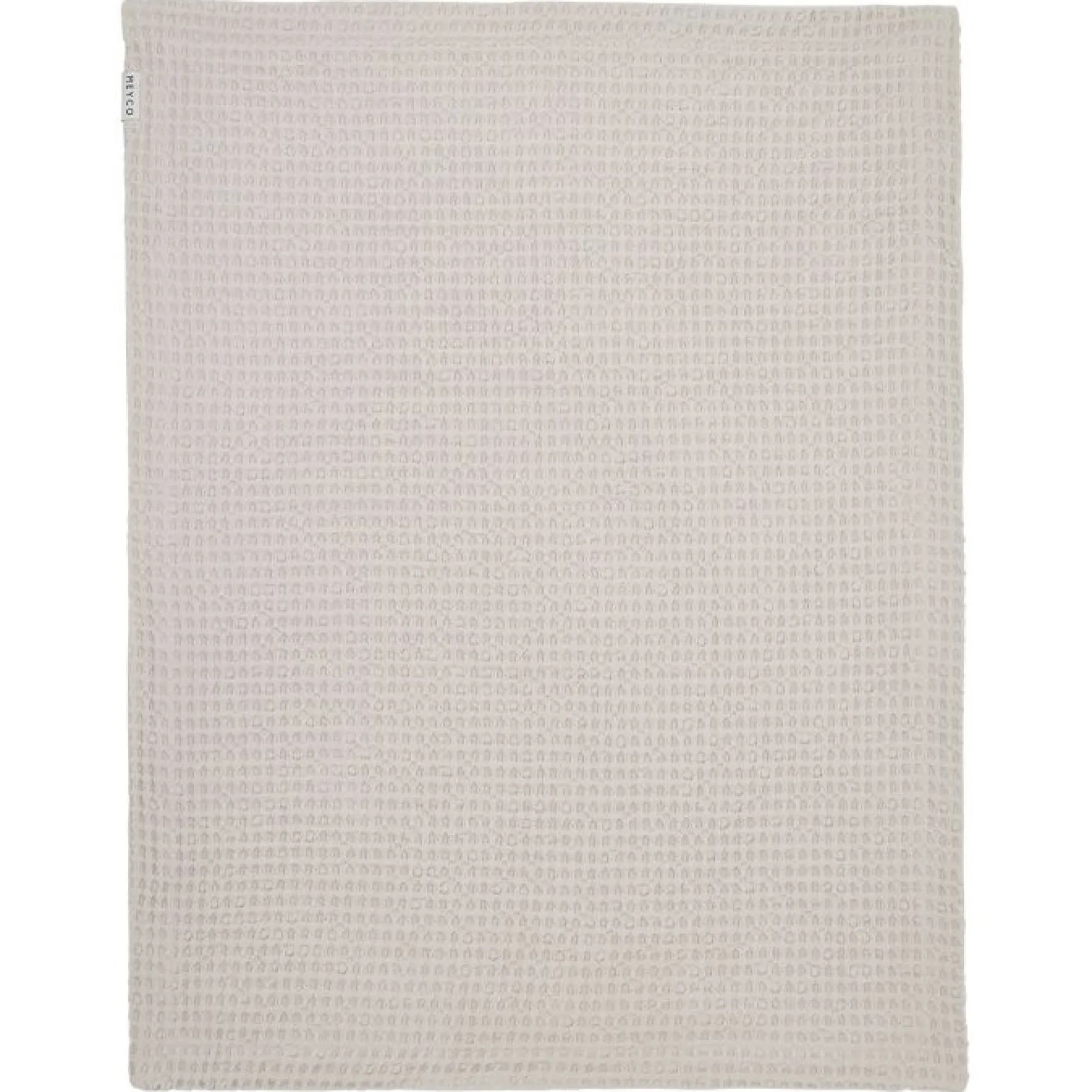 Meyco ledikantdeken wafel grijs