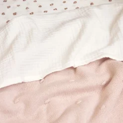 Meyco pre-washed hydrofiele wieglaken wit