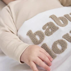 Meyco wieg laken baby love wit