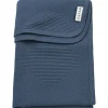 Meyco wiegdeken pure blauw