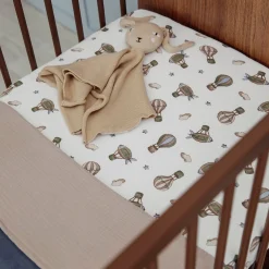 Meyco wieghoeslaken air balloons wit