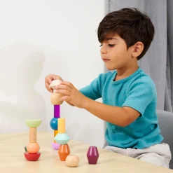 Montessori staple beads Multi