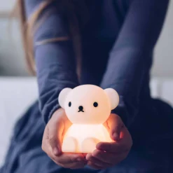 Mr Maria lampje Boris 15cm wit