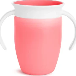 Munchkin drinkbeker miracle 360 graden 207ml 6+ maanden roze