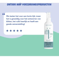 Naïf Anti-klit Haarlotion voor Baby & Kids 150ml
