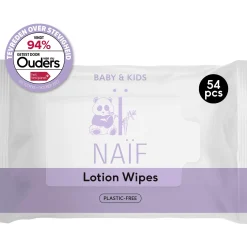 Naïf Plasticvrije Lotion Billendoekjes 54 stuks