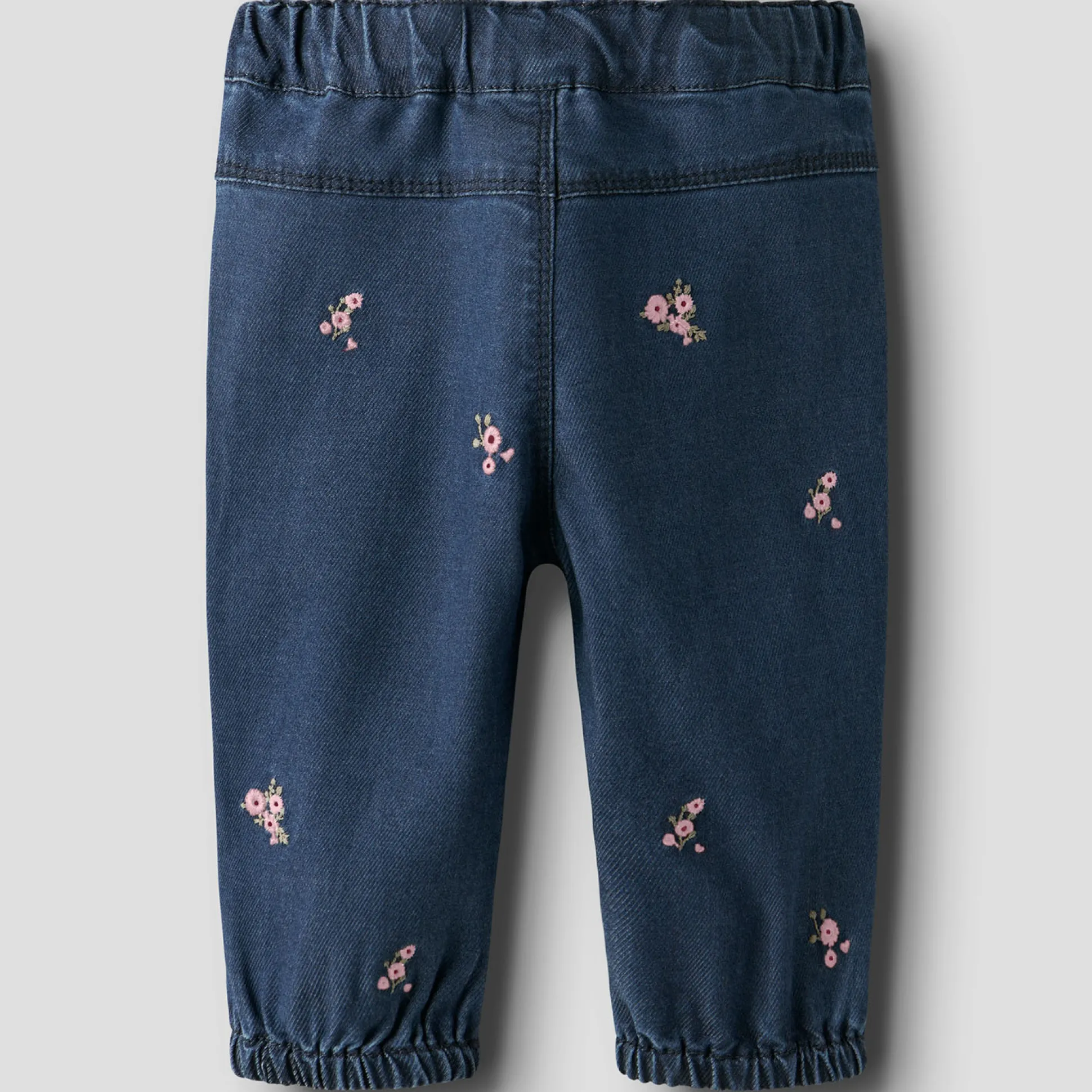 Name it baby broek bloemen blauw