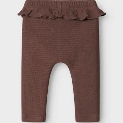 Name it baby legging  effen paars