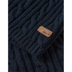 Name It baby trui mouwloos effen blauw