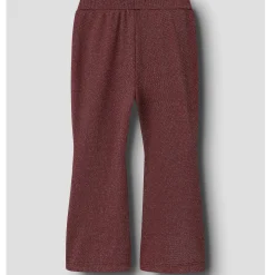 Name it peuter broek flared  effen rood