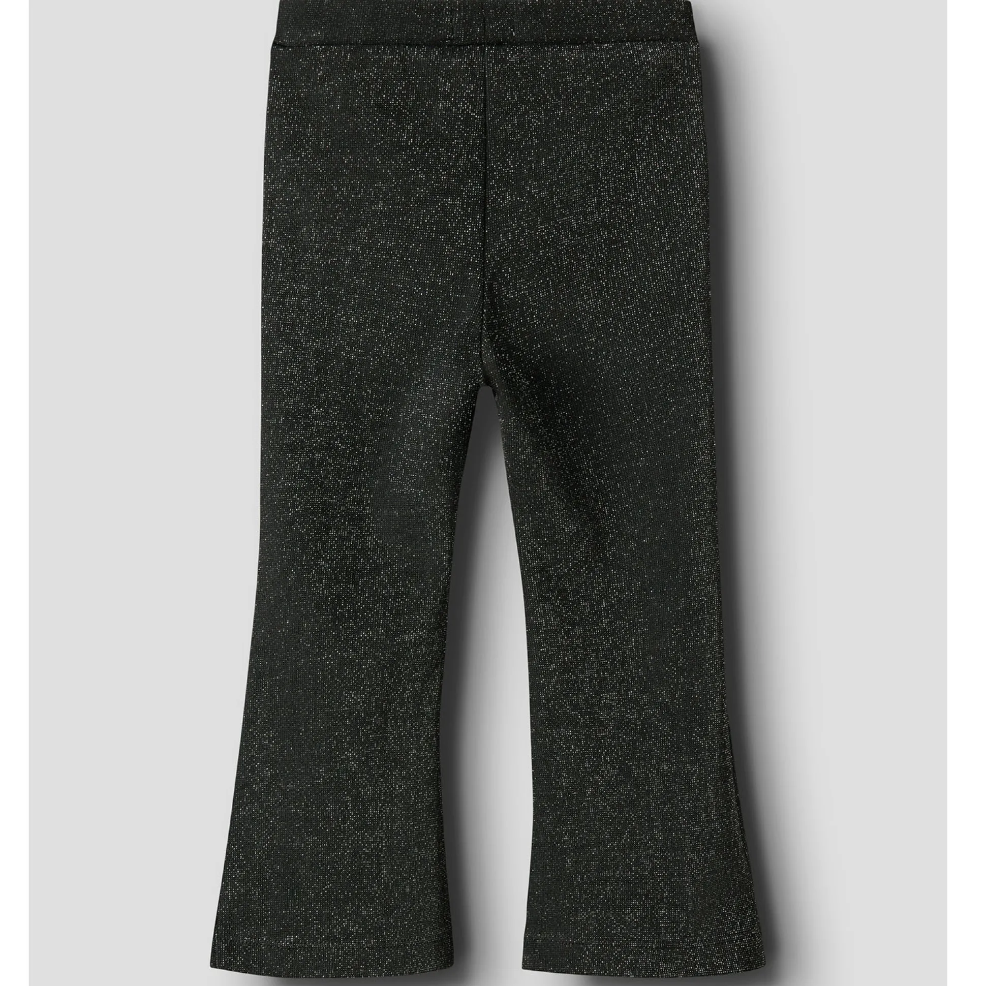 Name it peuter broek flared effen zwart