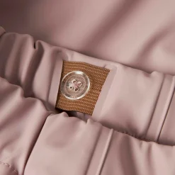 Name it peuter regenpak lange mouwen effen roze