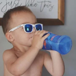 Nûby Flip-it rietjesbeker 18+ maanden blauw