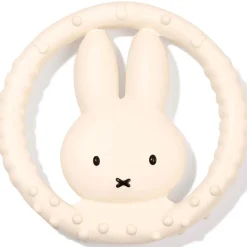 Nijntje bijtring van natuurlijk rubber wit