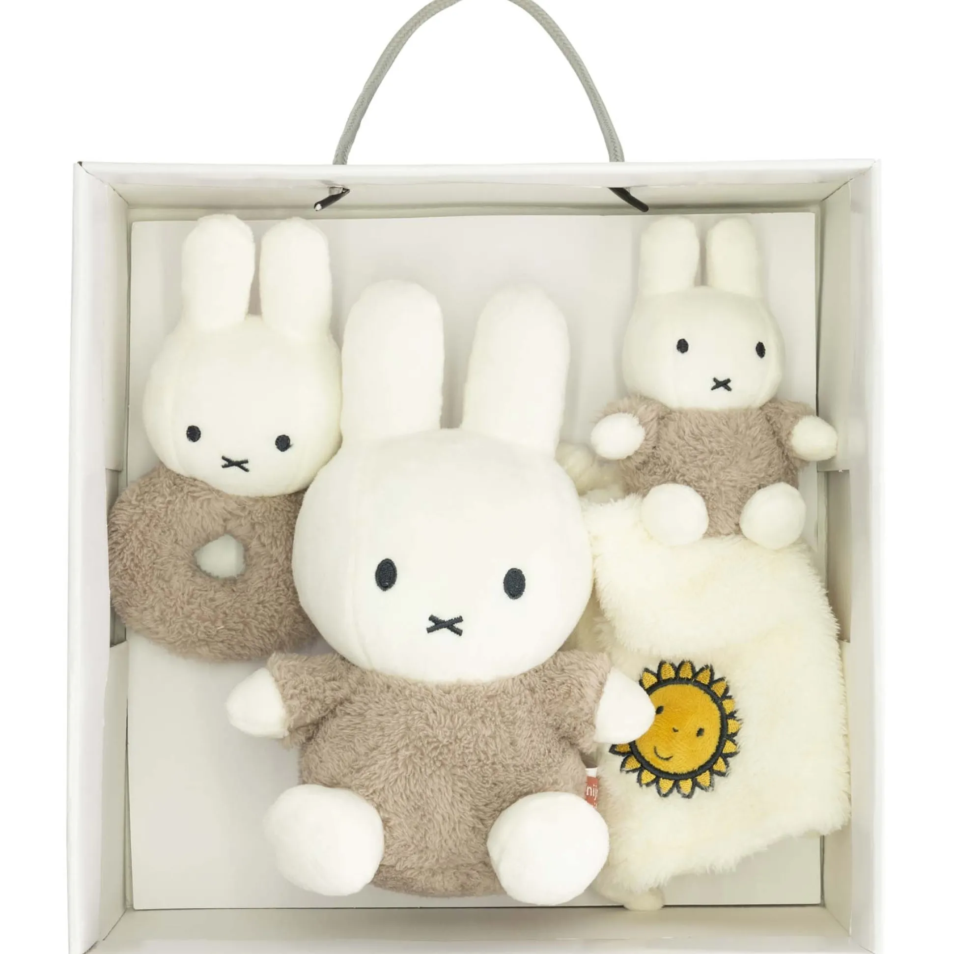 Nijntje giftset fluffy Taupebrown