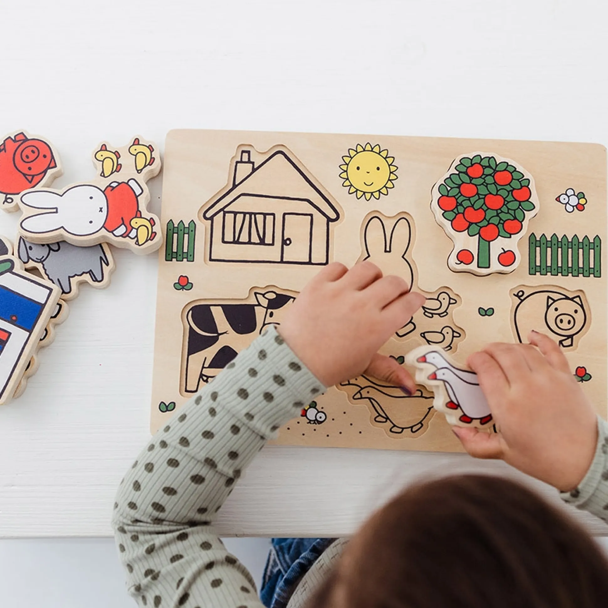 Nijntje houten puzzel Multi