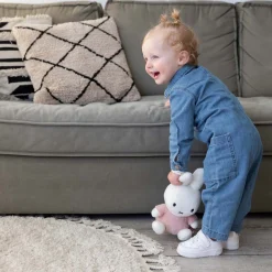 Nijntje knuffel Fluffy Pink 25cm Pink