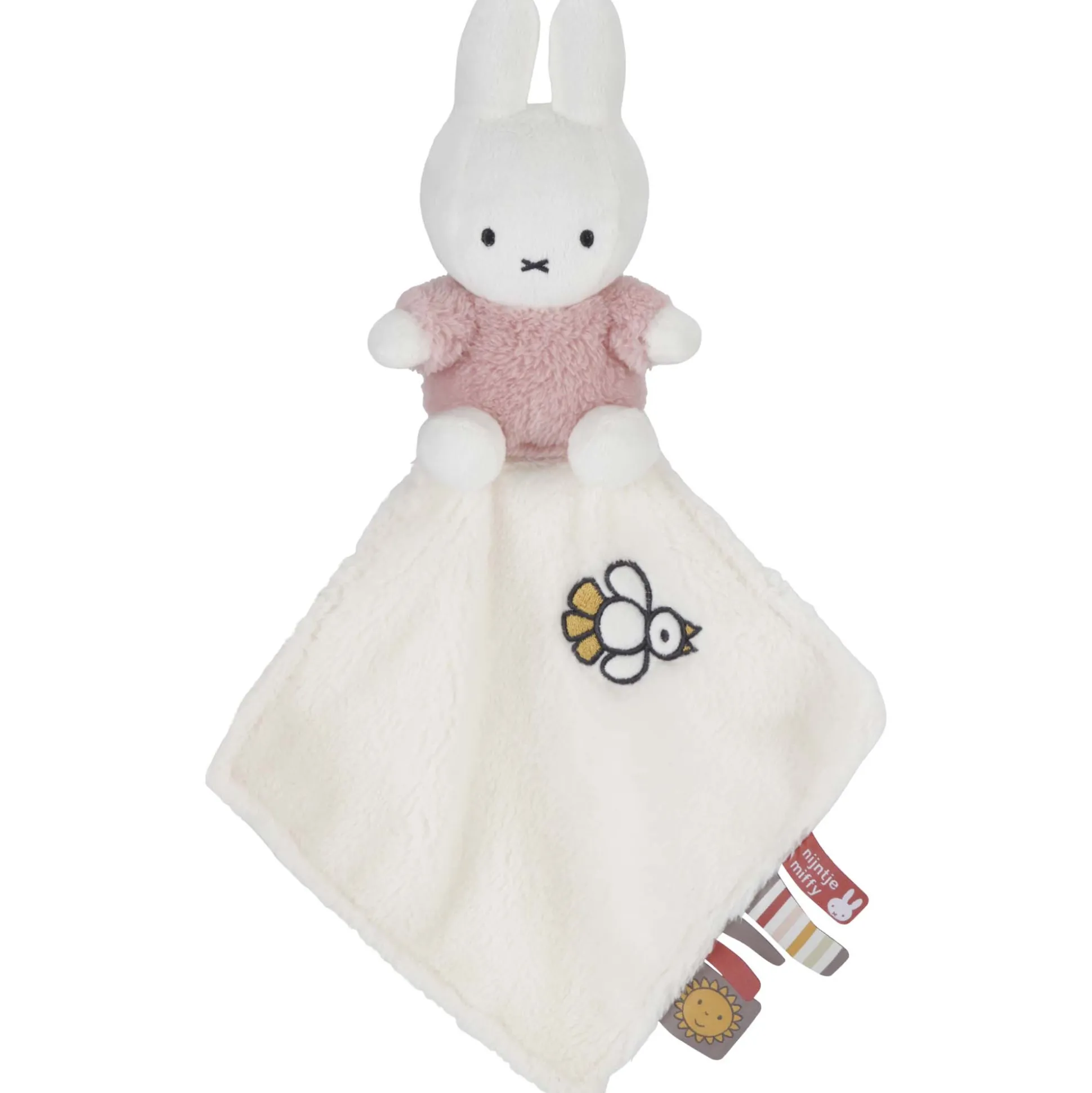 Nijntje Knuffeldoekje Fluffy Pink Pink