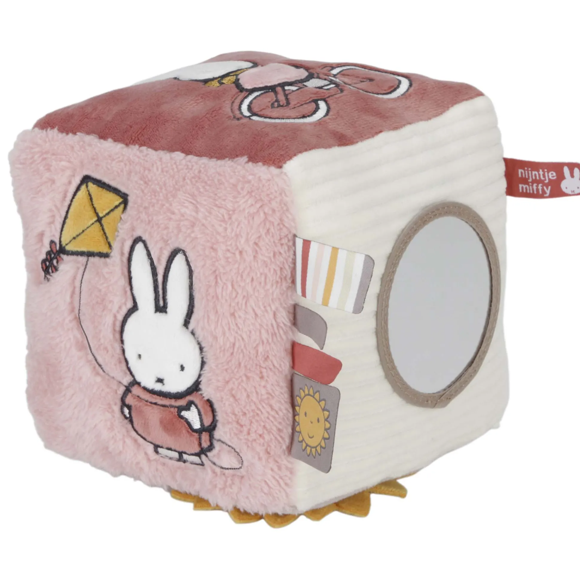 Nijntje kubus Fluffy Pink