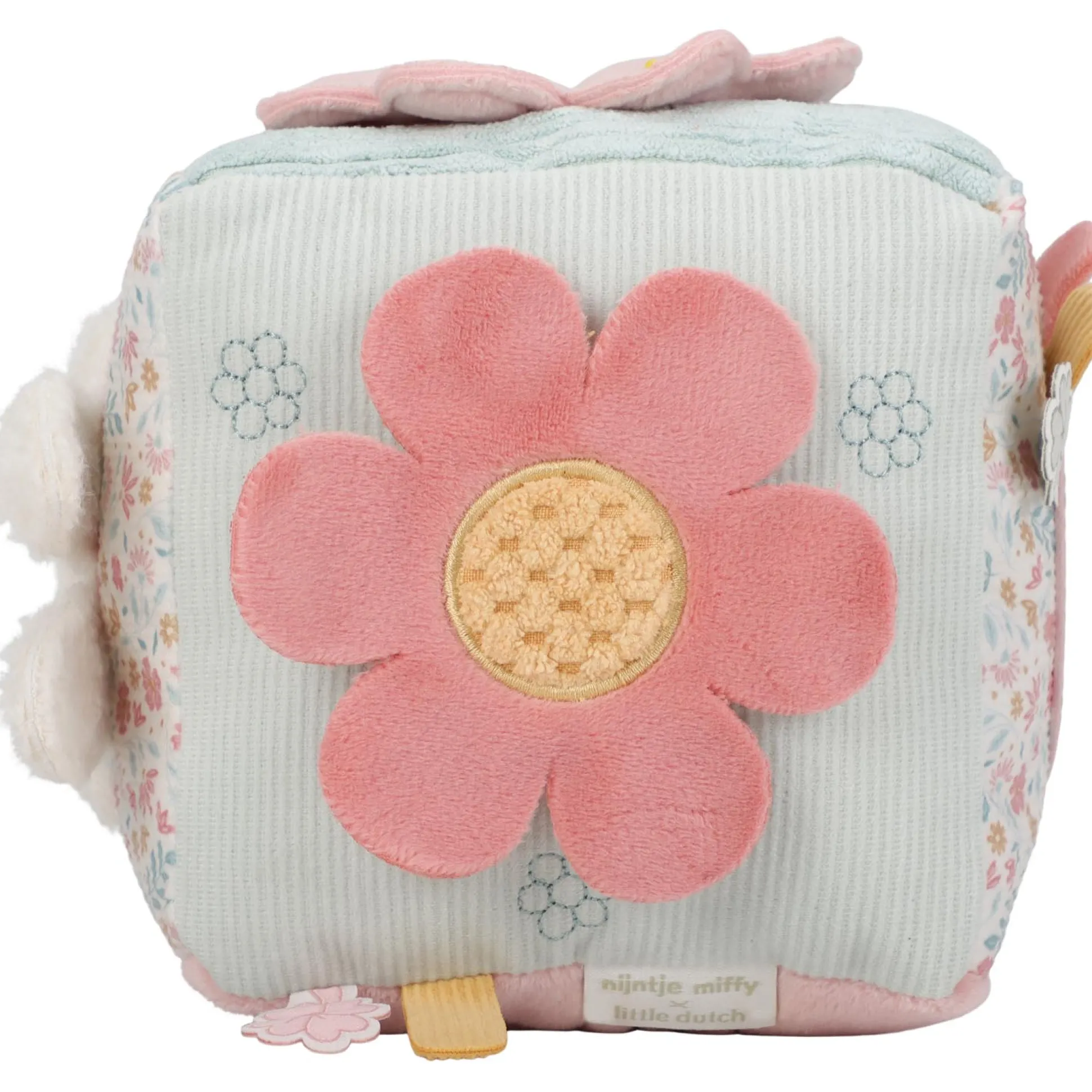 Nijntje x Little Dutch activiteitenkubus Blossom Pink