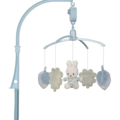 Nijntje x Little Dutch muziekmobiel Lucky Leaves Light Blue