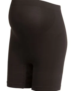 Noppies zwangerschapsshort seamless lang effen zwart