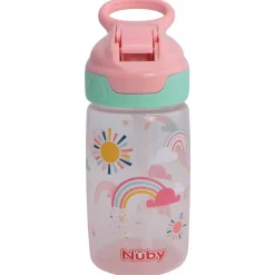 Nuby flip it beker zachte tuit roze