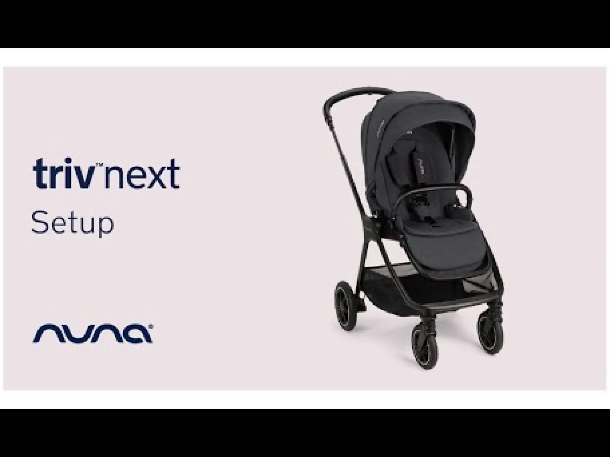 Nuna TRIV LX Caviar