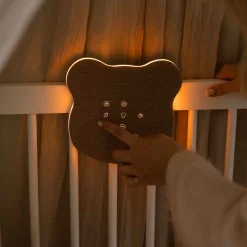 Ollie&Leila Whitenoise nachtlampje Leila's beer beige