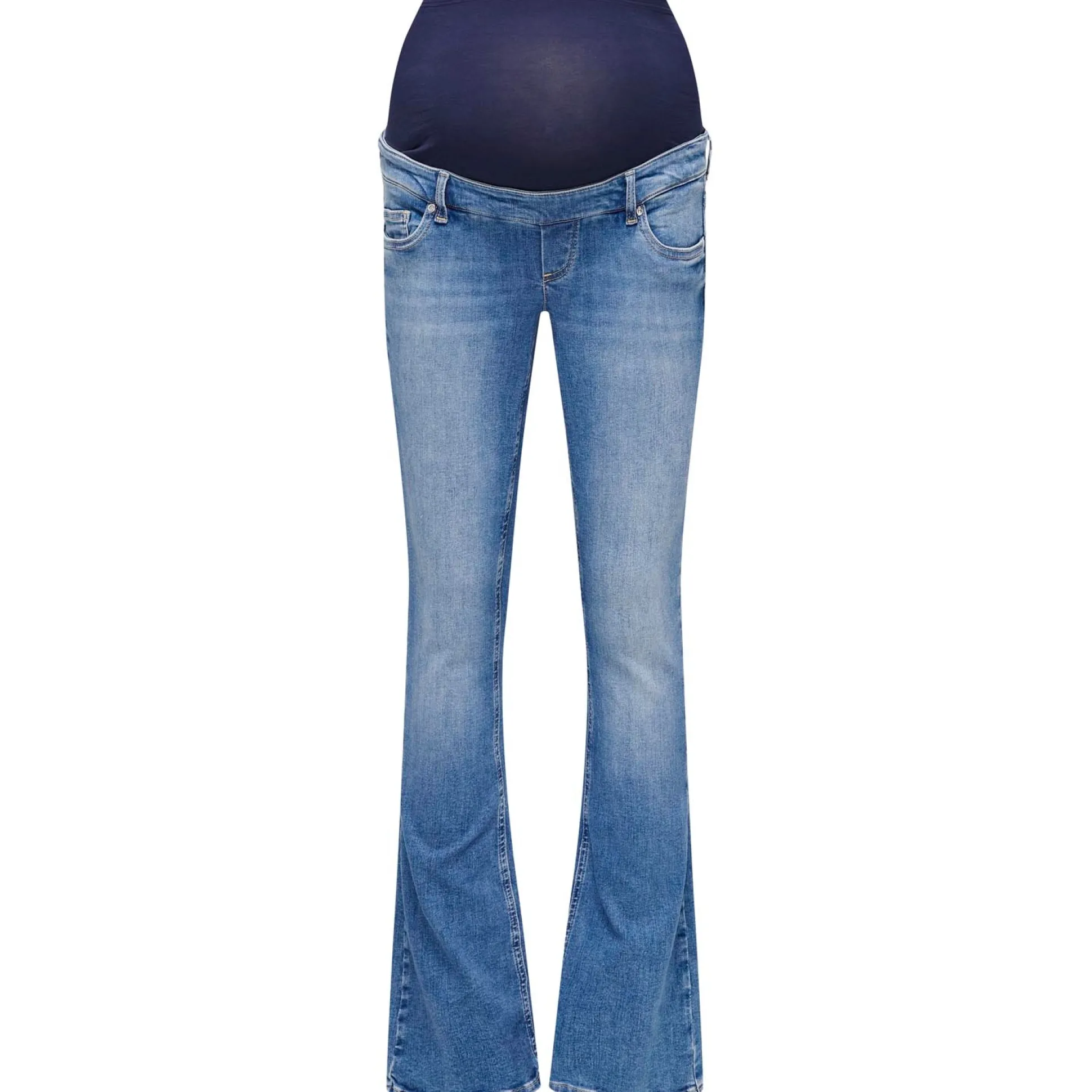 ONLY zwangerschapsjeans lang denim