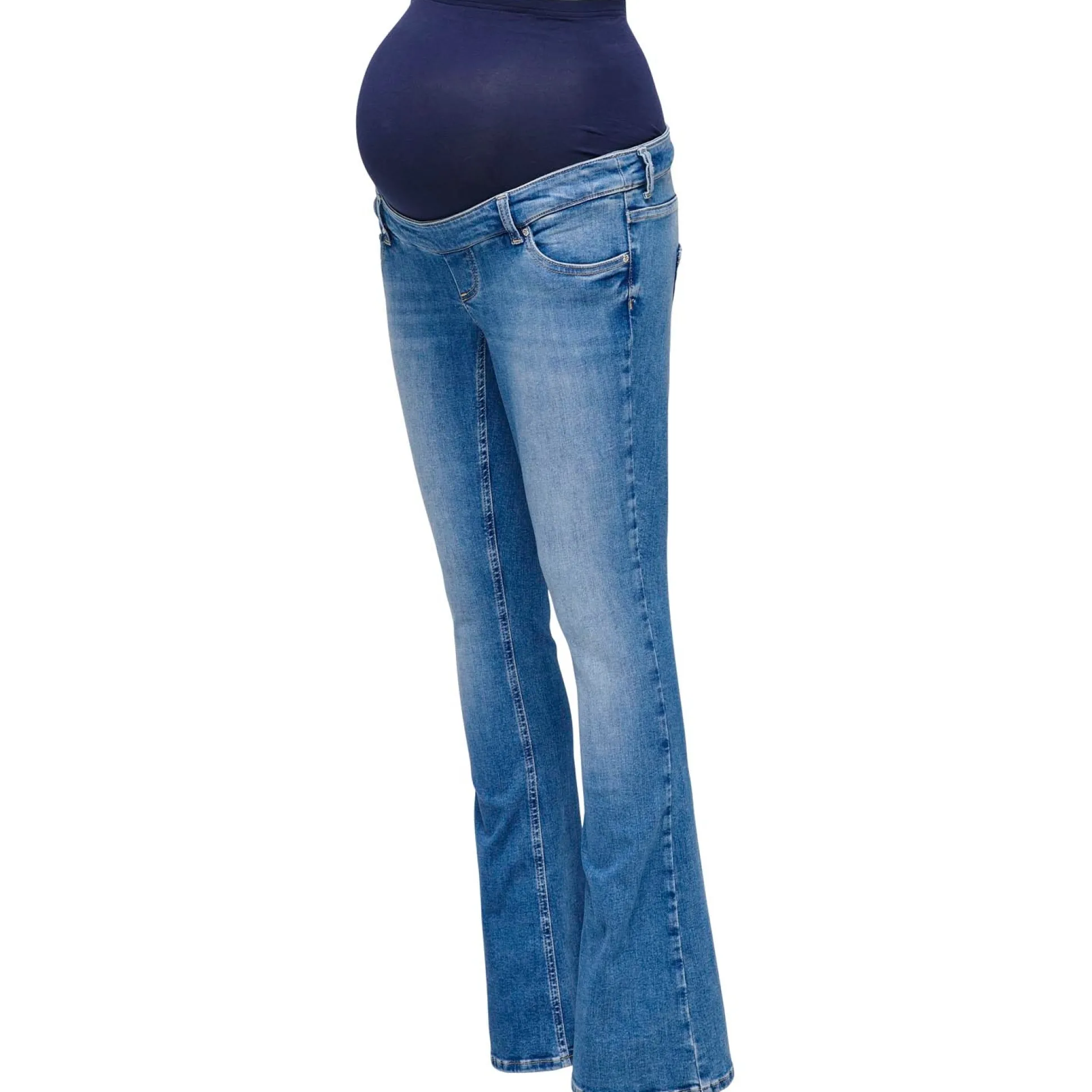 ONLY zwangerschapsjeans lang denim