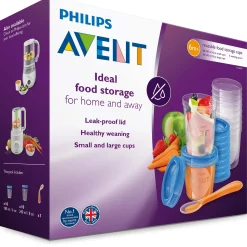 Philips Avent Bewaarbekers voor voeding -180 ml en 240 ml - 20 stuks naturel