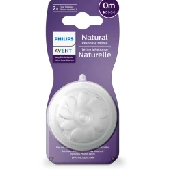 Philips Avent Natural Flesspeen 0M transparant