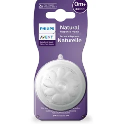 Philips Avent Natural Flesspeen 0M+ transparant
