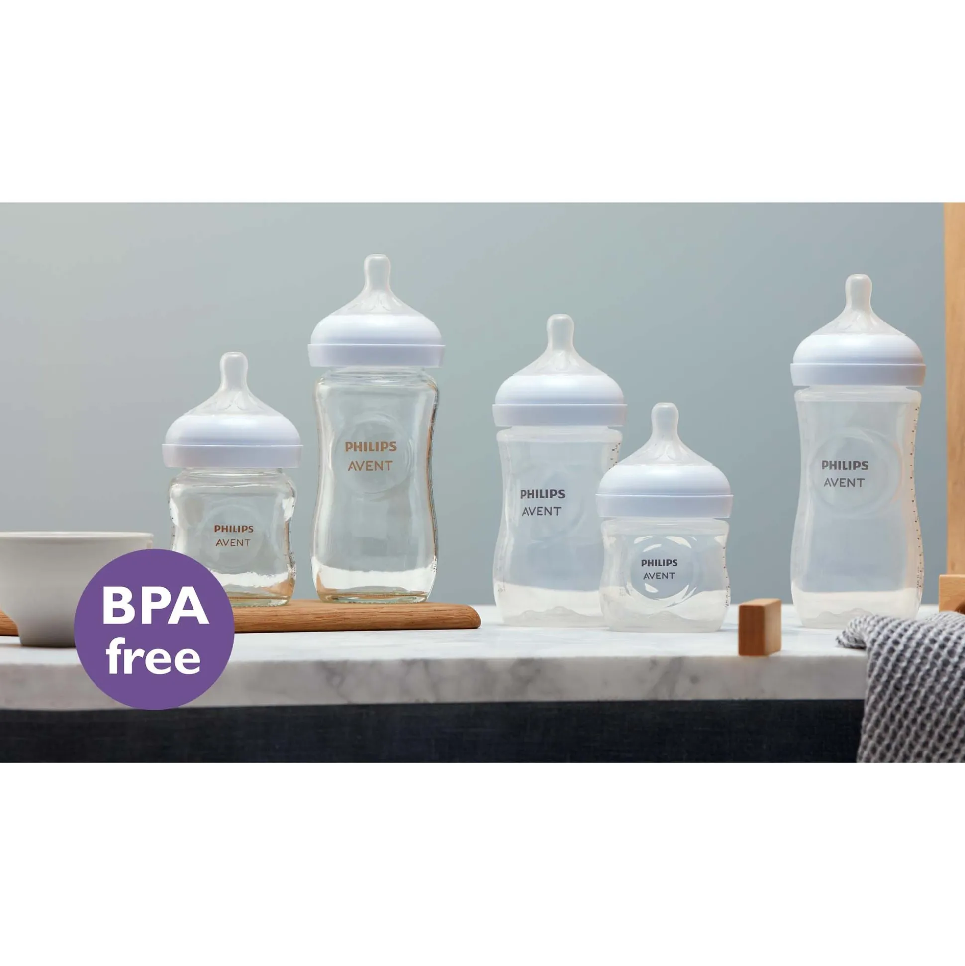 Philips Avent Natural fles 330ML transparant