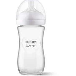 Philips Avent Natural glazen fles 240ML transparant