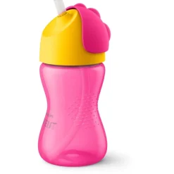 Philips Avent rietjesbeker 300ml 12+ maanden roze