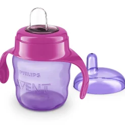 Philips Avent tuitbeker 200ml 6m+ paars