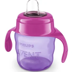 Philips Avent tuitbeker 200ml 6m+ paars