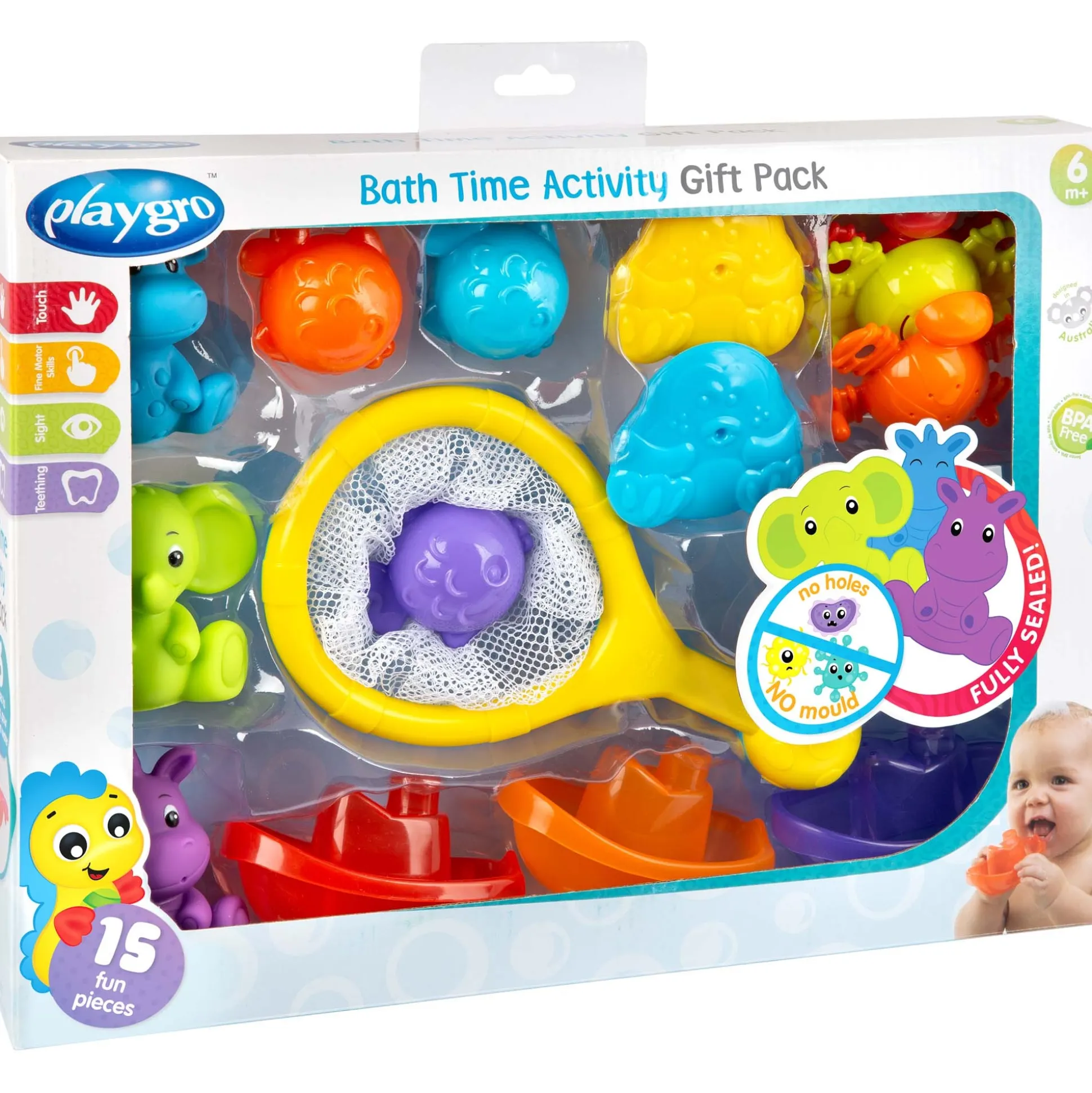 Playgro bath time gift pack badspeelgoed Multi